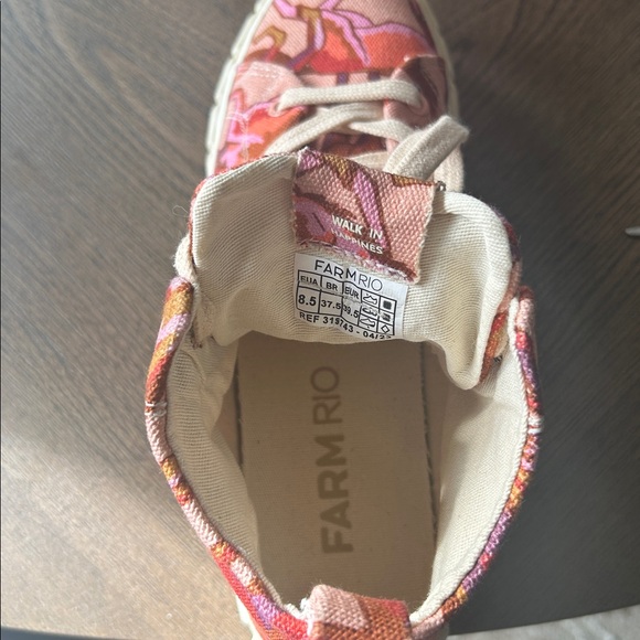 Farm Rio Rose Wild Horses platform sneaker - Picture 7 of 8